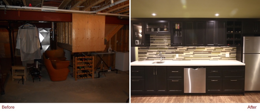 Before and After Photo - IDEATE Interior Design